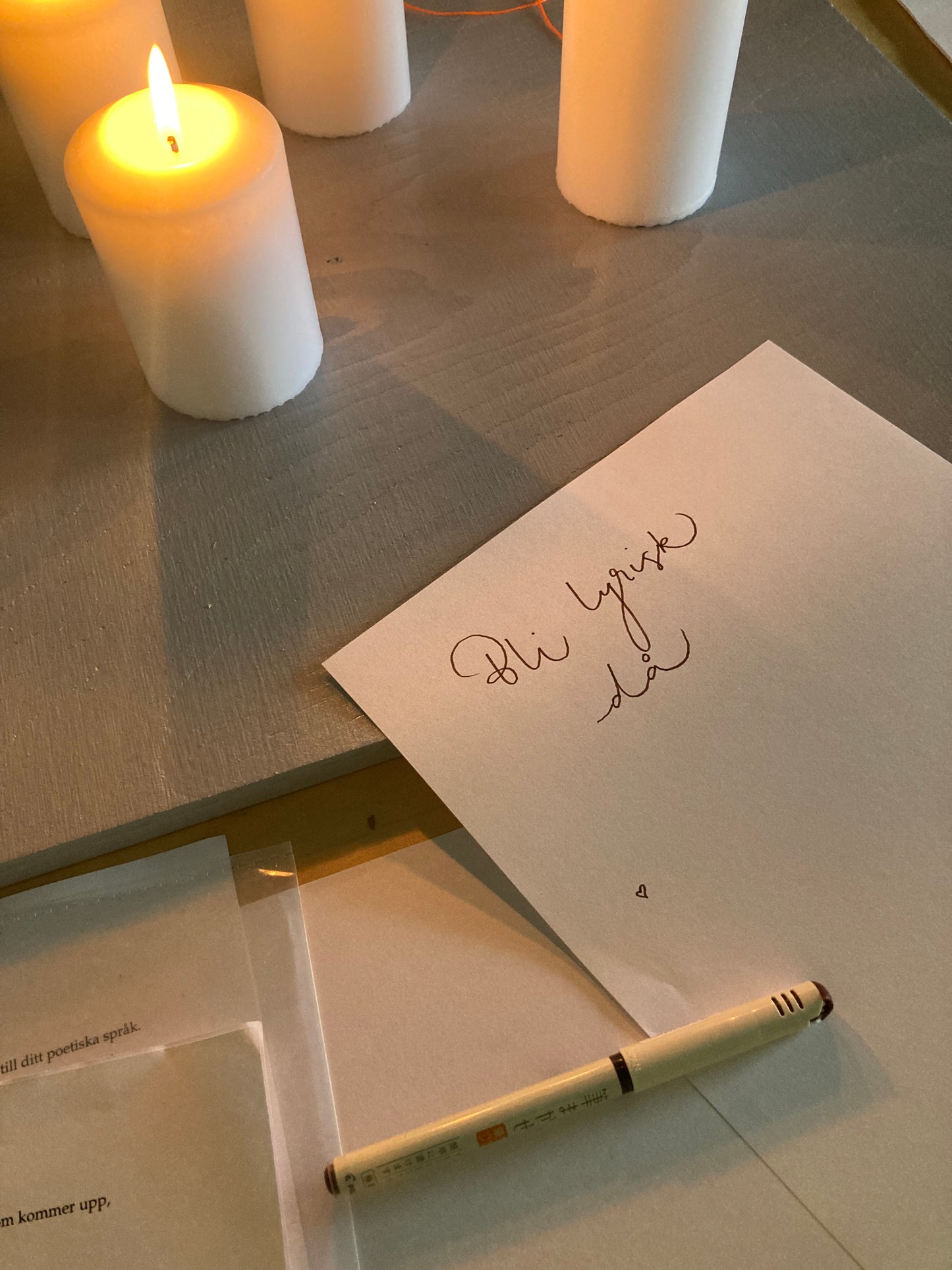 Workshop i poesi – Bli lyrisk då
