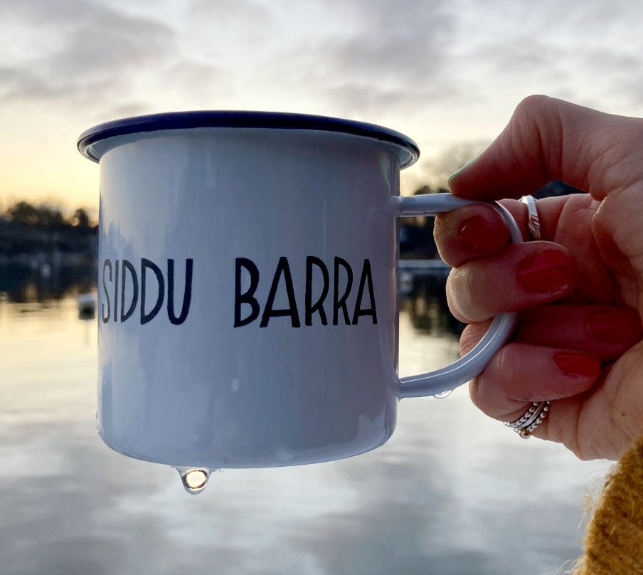 Emaljmugg – Siddu barra
