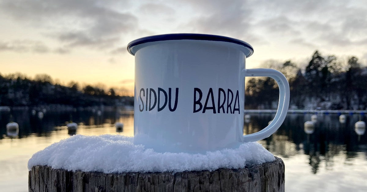 Emaljmugg – Siddu barra