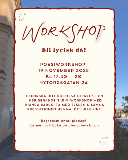 Workshop i poesi