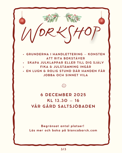 Lettering för 10-12 åringar!